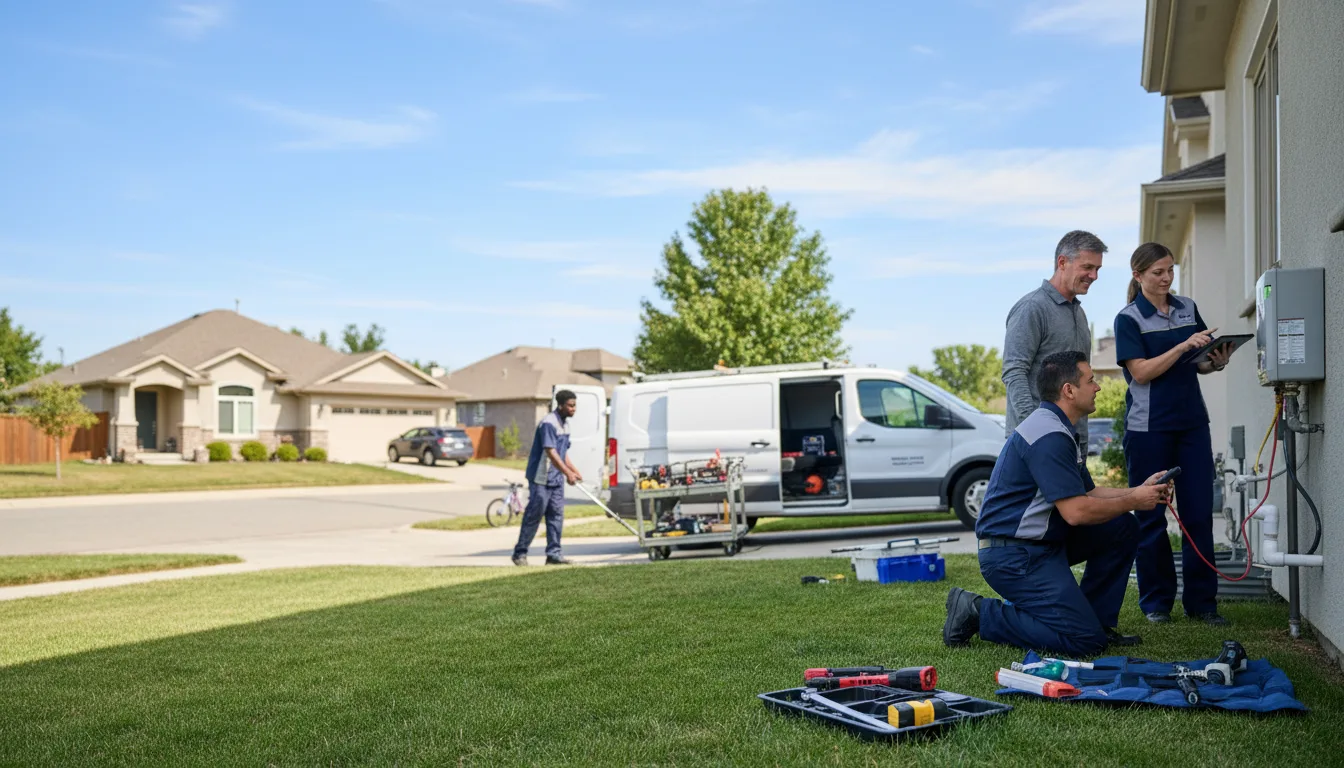 Tankless water heater service in Spangler, PA